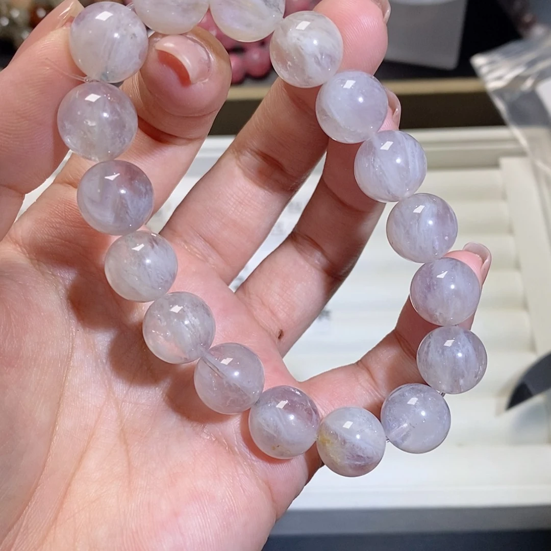 【闪购商品】水晶手链银S925镶嵌白羽毛298