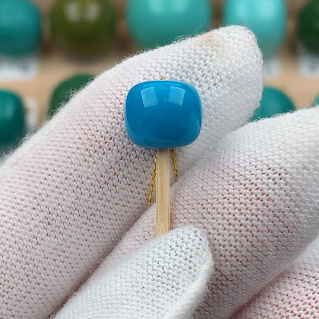 绿松石未镶嵌老型卡9*8