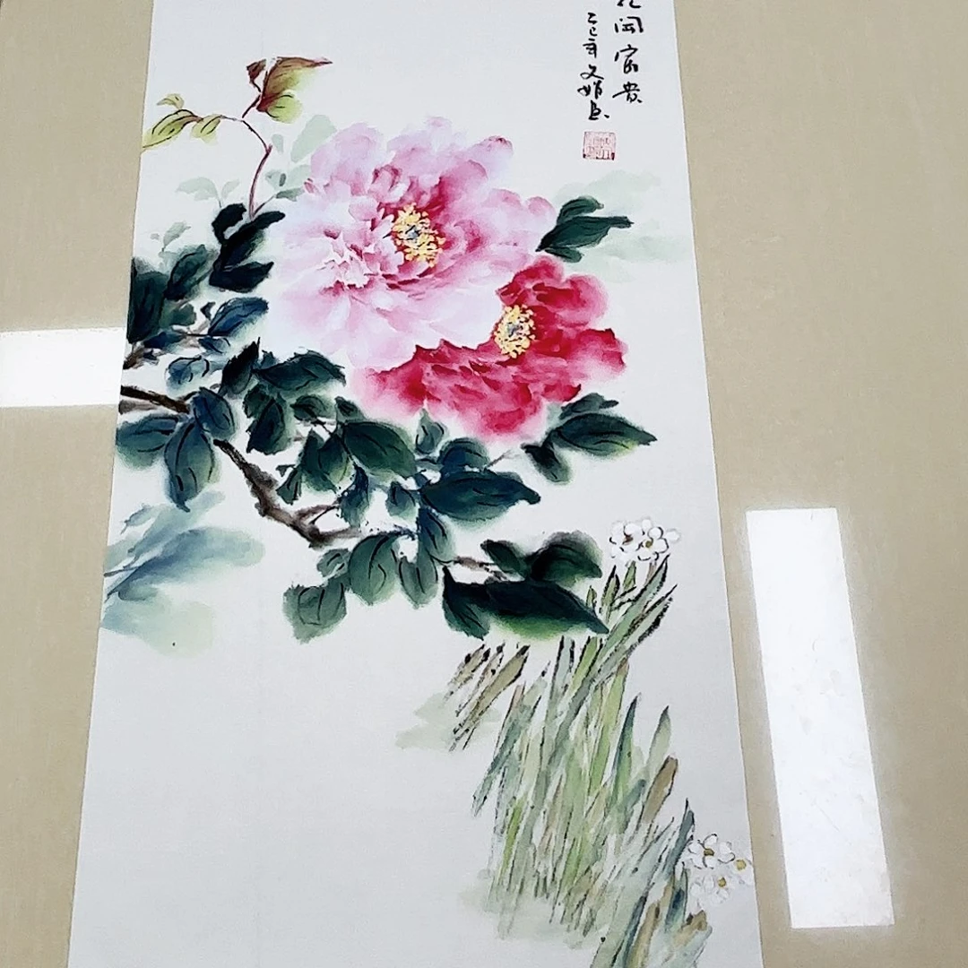 国画国画作品多次