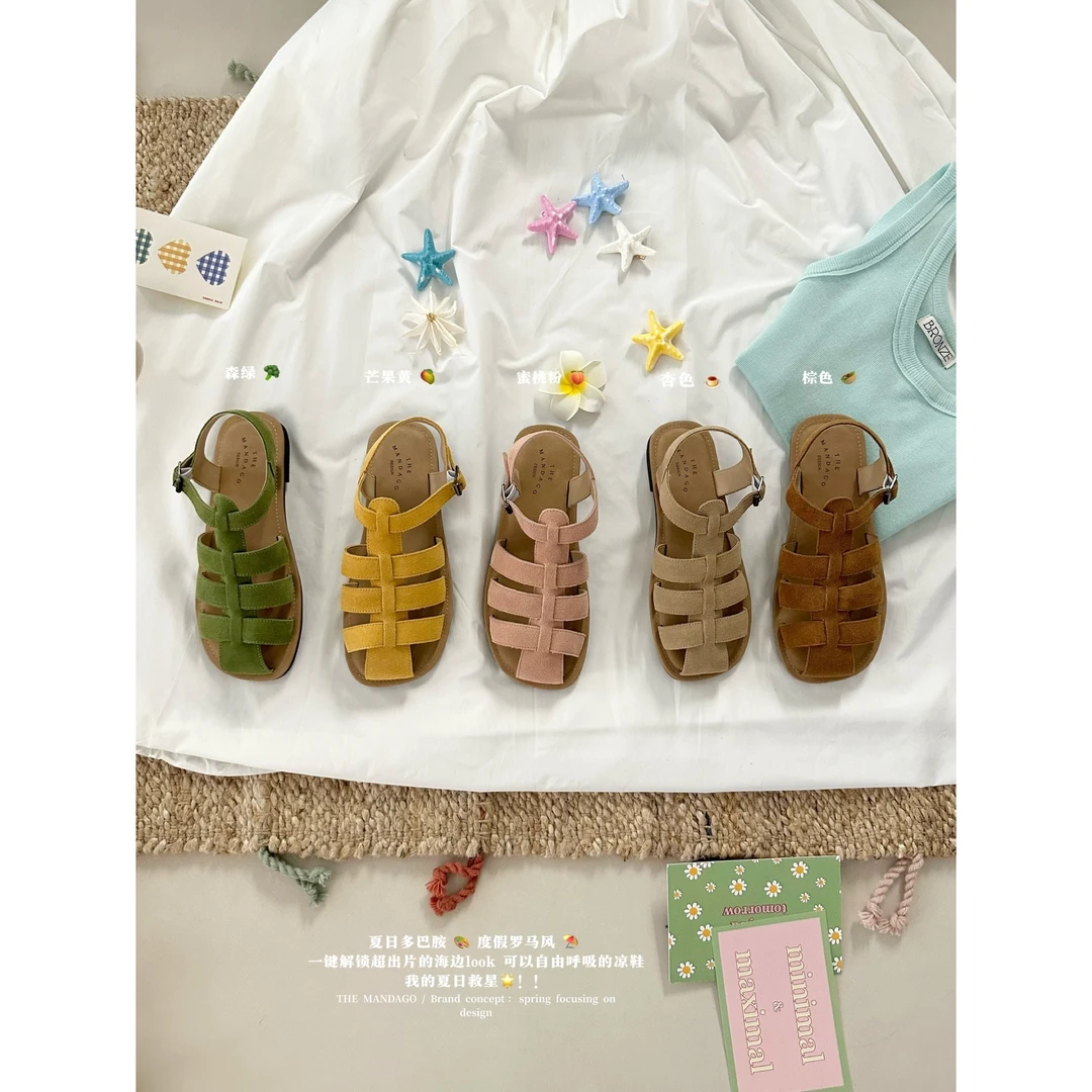 1255-2#芒大果#『夏日救星』可以自由呼吸的凉鞋（真真）（福利）