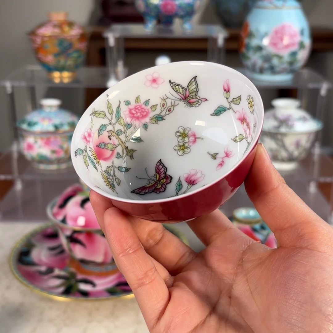 纯手工手绘 高端茶器