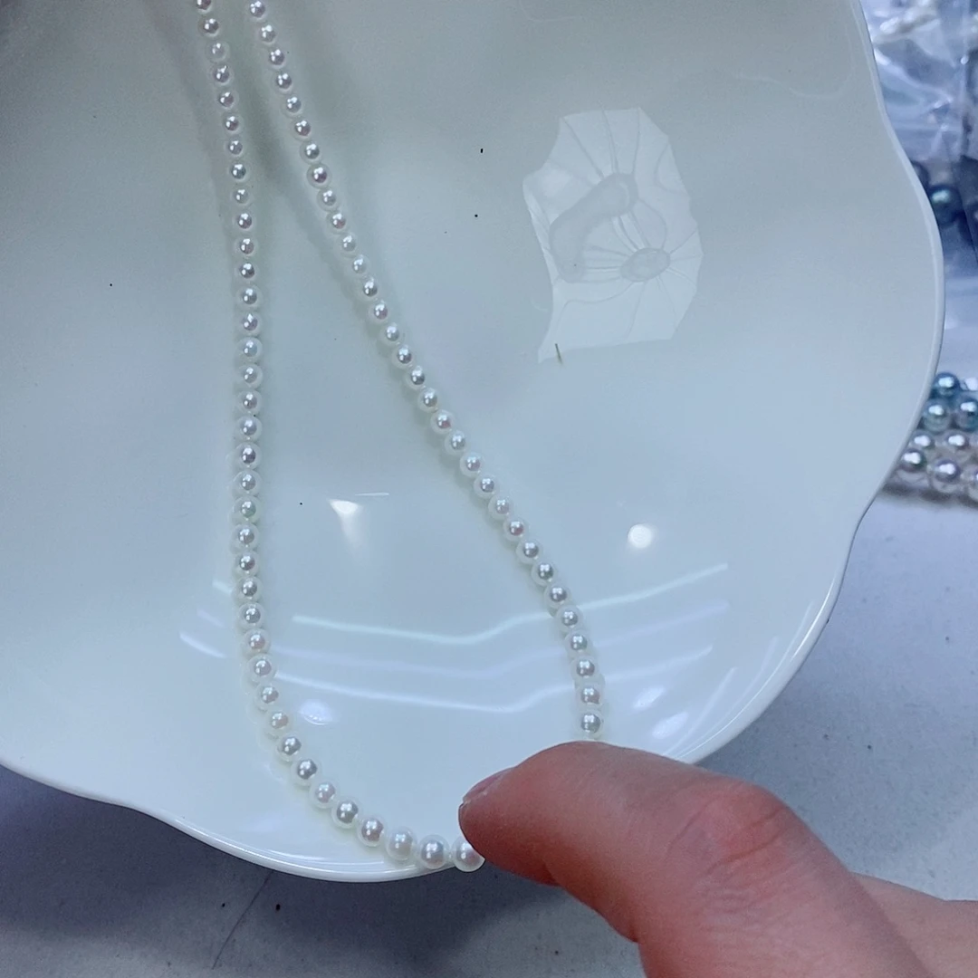 海水珍珠颈饰银S925镶嵌