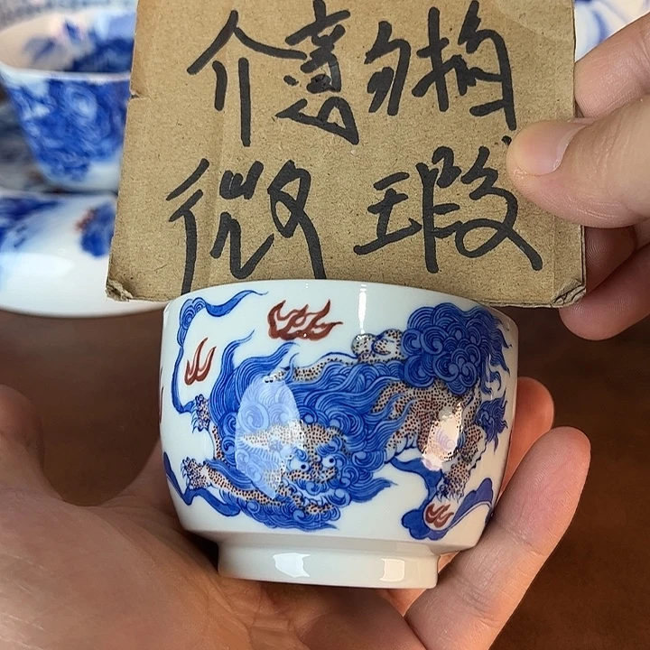 瓷片景德镇全手工手绘陶瓷