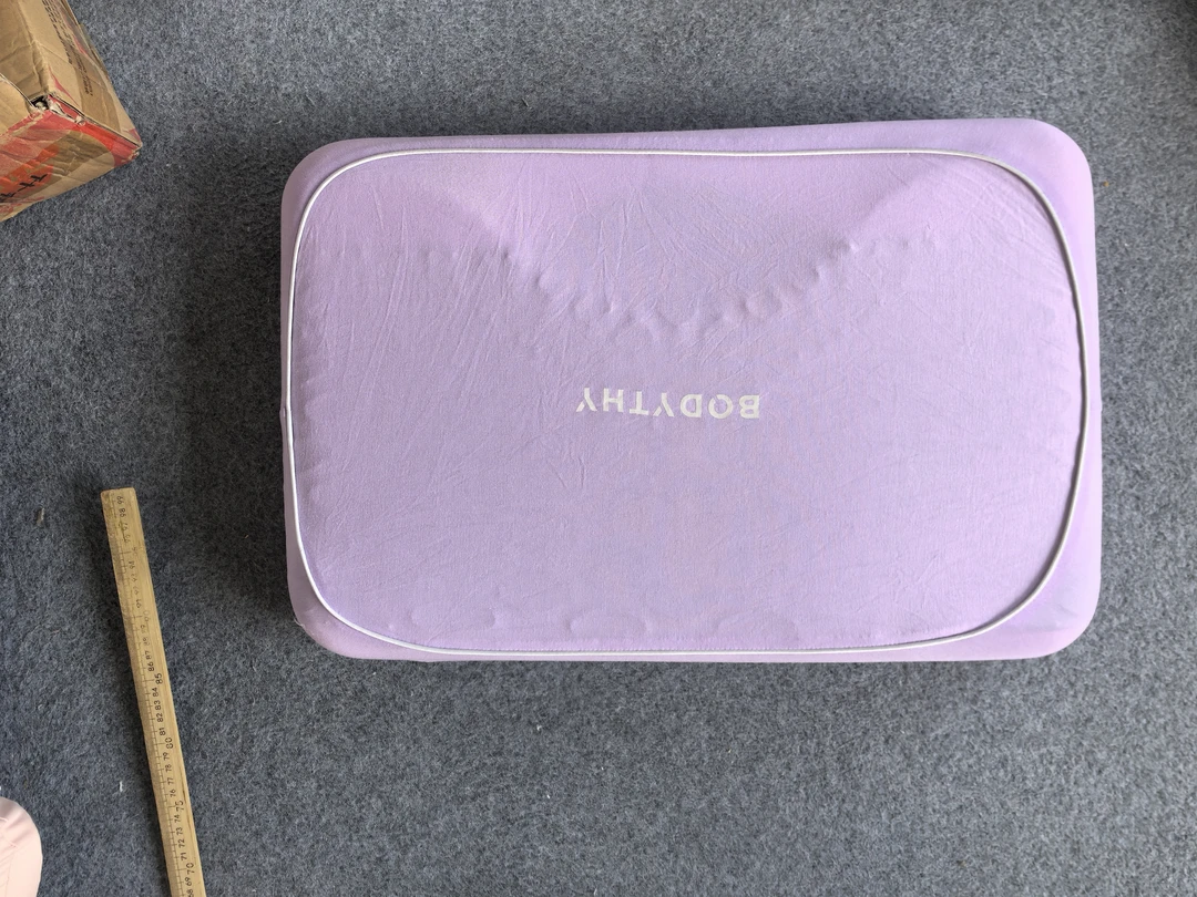 约40*55*8紫色长方形凝胶记忆枕发1个