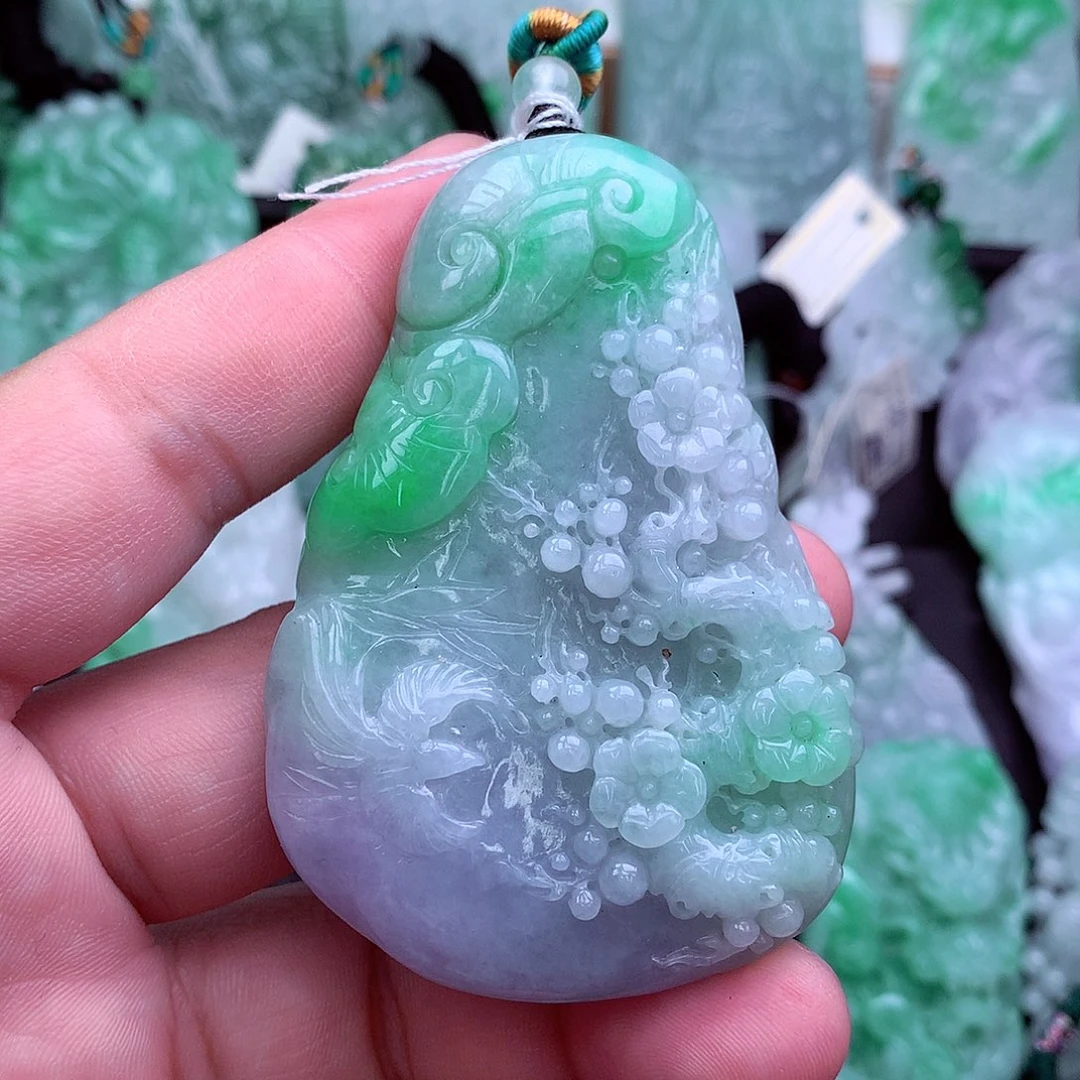 翡翠吊坠(不含链)未镶嵌