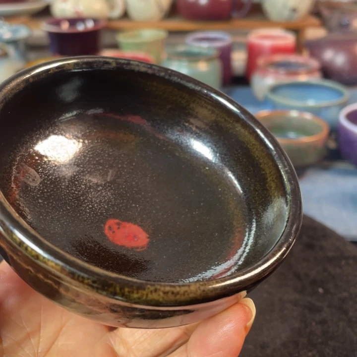 摆件传统煤烧手工茶盏