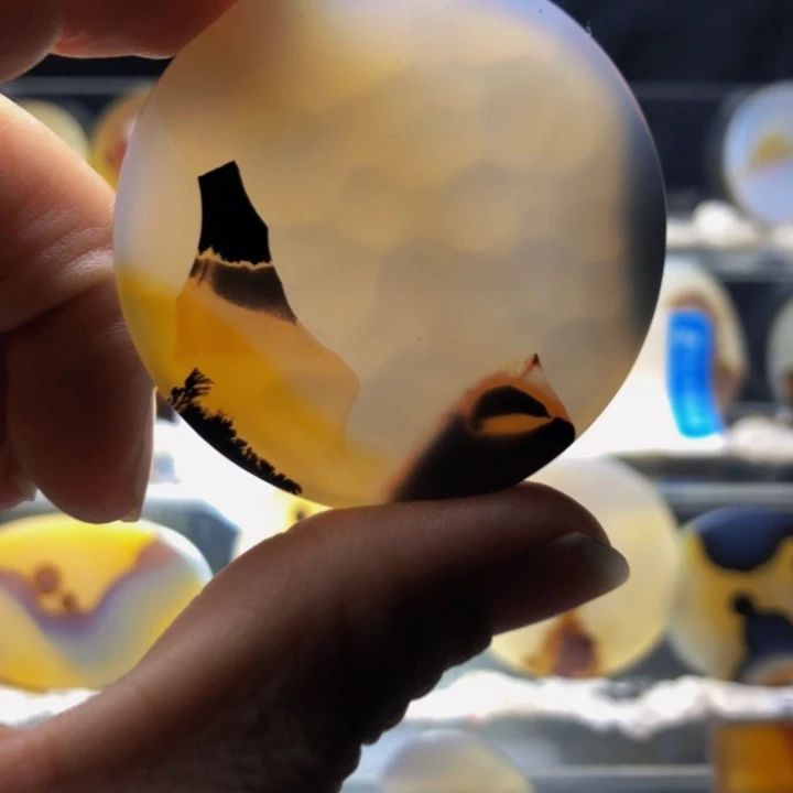 合金玛瑙/玉髓珠宝奇石用****3115有瑕