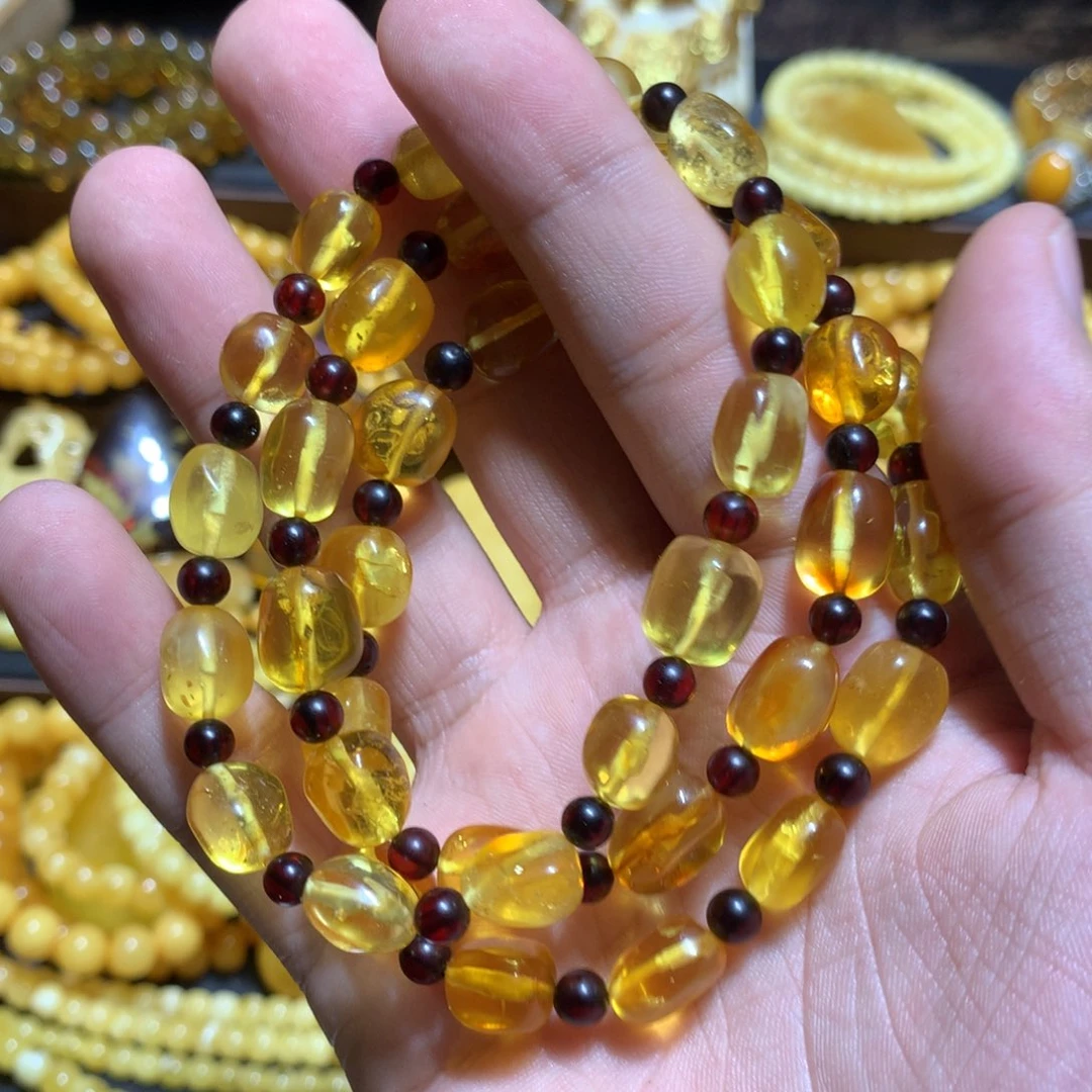 琥珀未镶嵌珠宝奇石多样性发其一