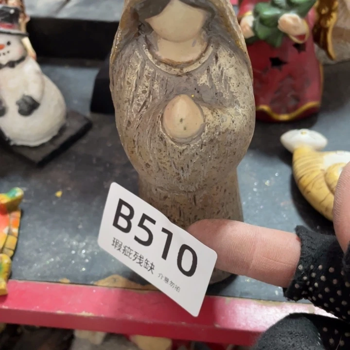 摆件七*侠孤品老货微瑕瓷