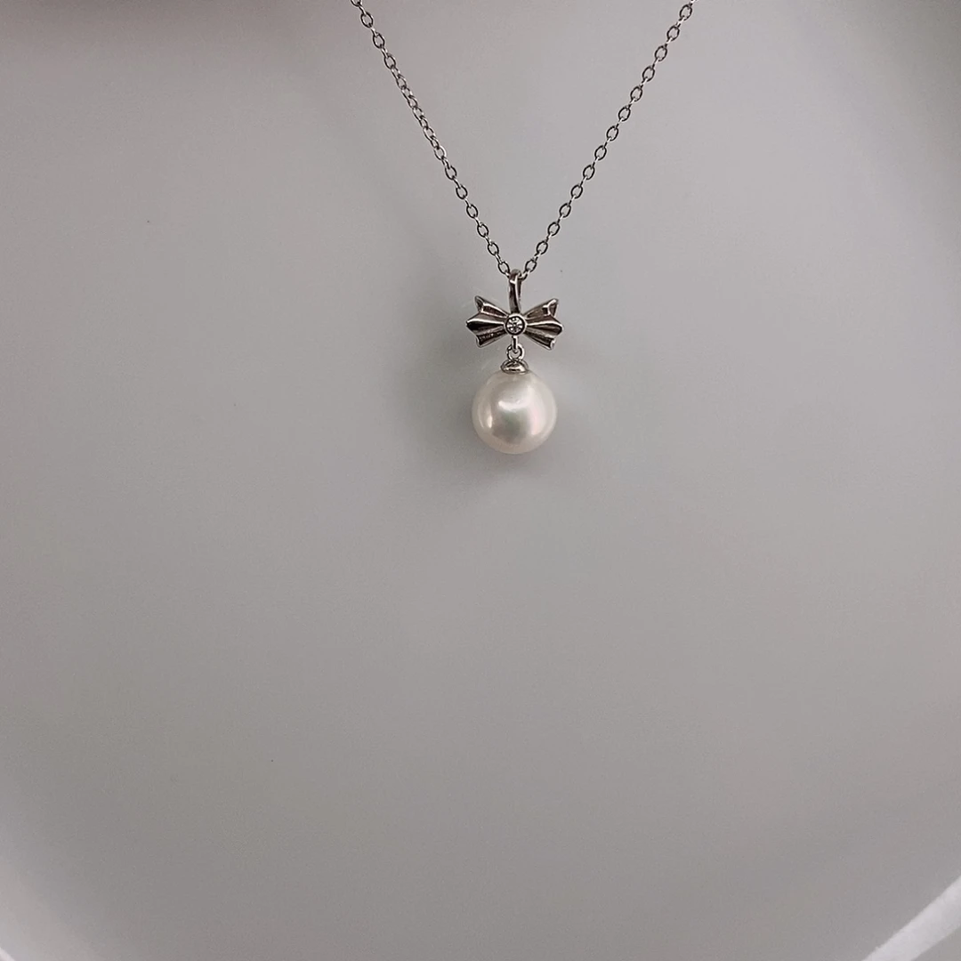 淡水珍珠耳饰合金