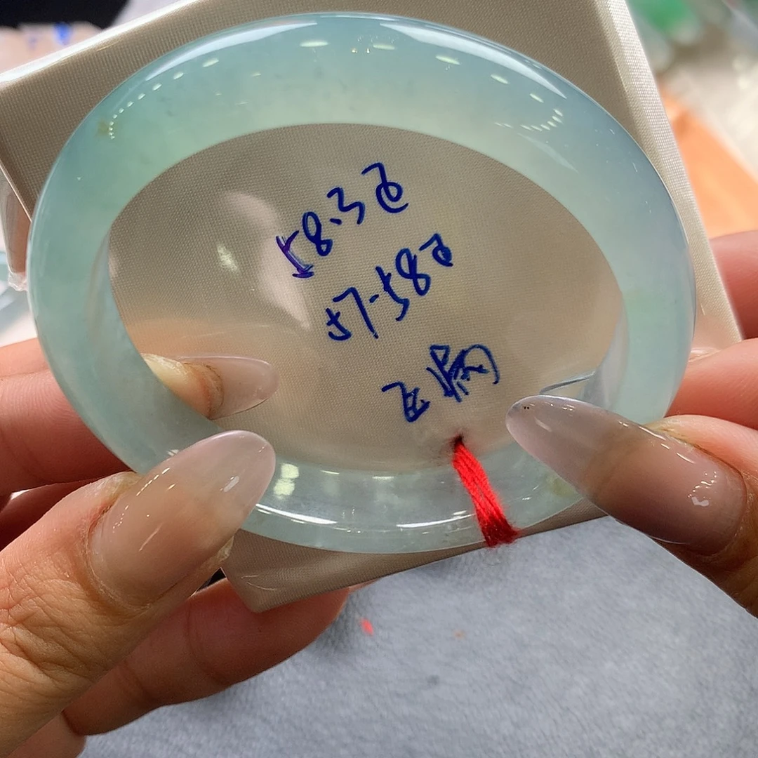 翡翠未镶嵌手镯58.3正强推