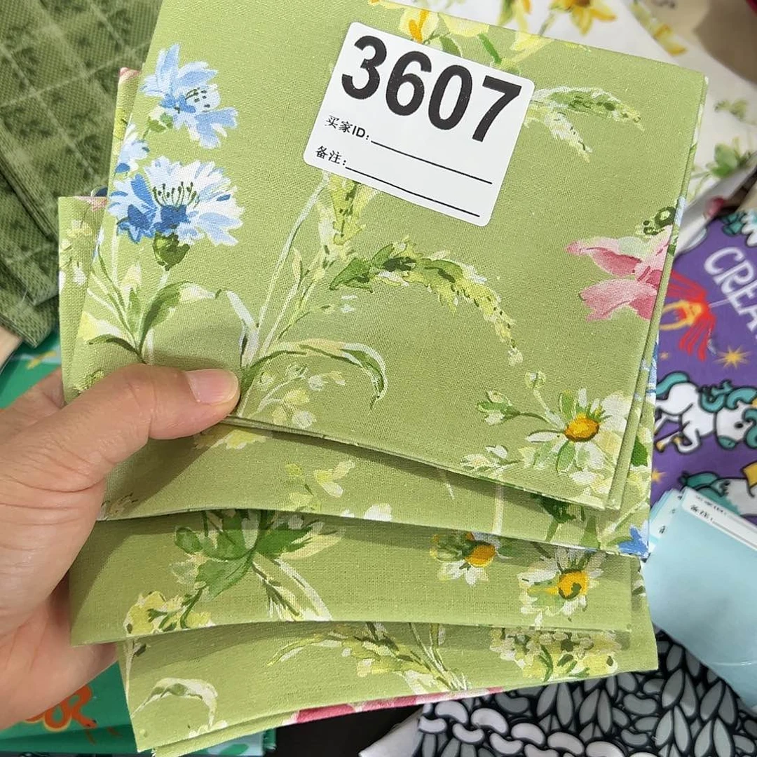 .**沐4片纯棉平布45.50厘米一片果子布艺