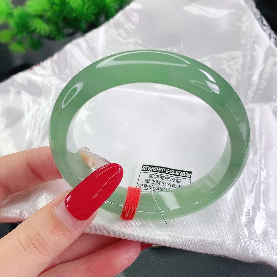 未镶嵌手镯翡翠53圈