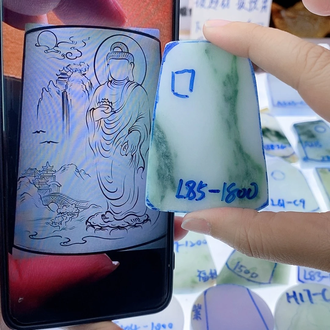 定制翡翠未镶嵌翡翠