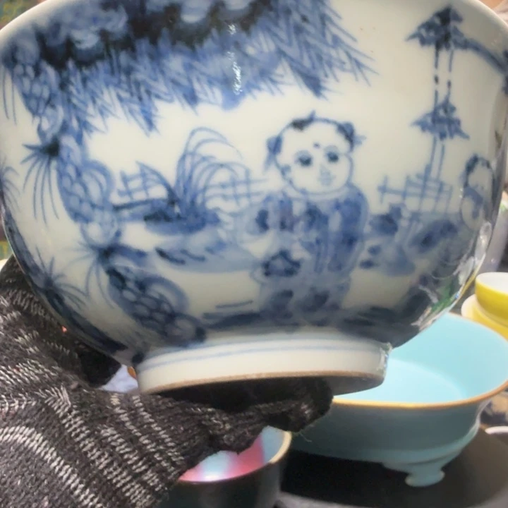 胡***画瓷片碗111111111111111