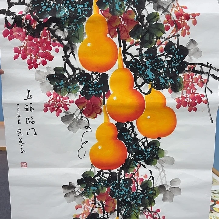 国画手绘国画作品