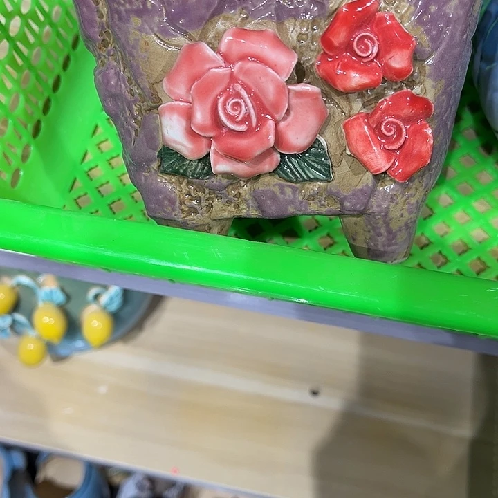 瓷片花盆多肉艺术品系列