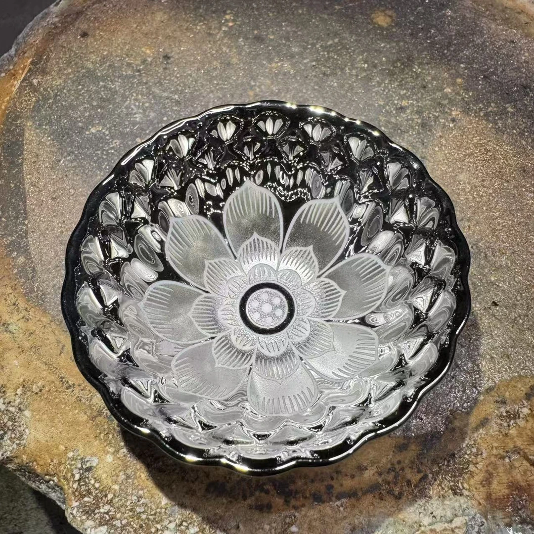 茶器茶杯  佛莲杯