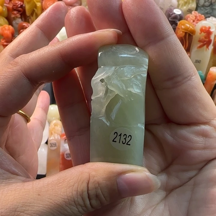 昌化石印石?**?打磨2厘米包刻字