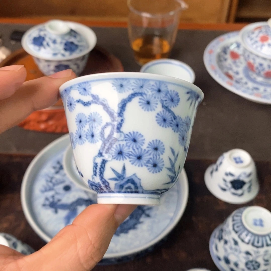 开播福利景德镇纯手绘茶器