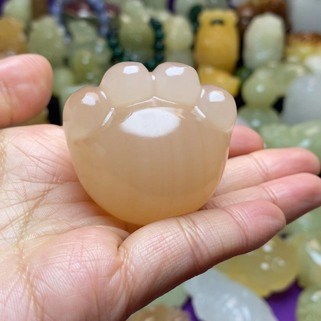 玉天然桌面小摆件