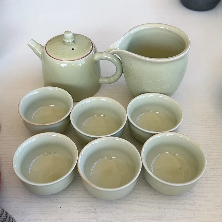 小米茶器龙泉青瓷
