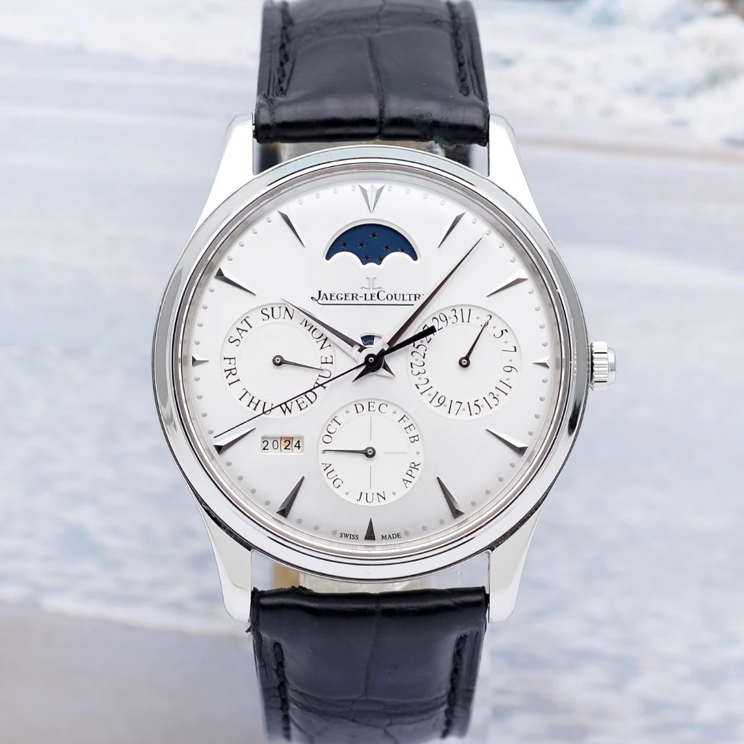 99新 Jaeger-LeCoultre/积家 泽泰大师Q114842J精钢39mm手动机械