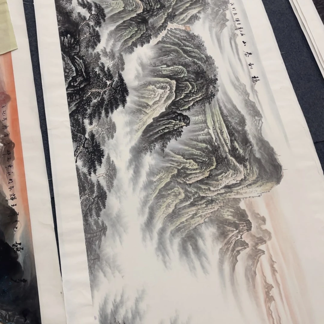 国画处理作品看好再拍哦