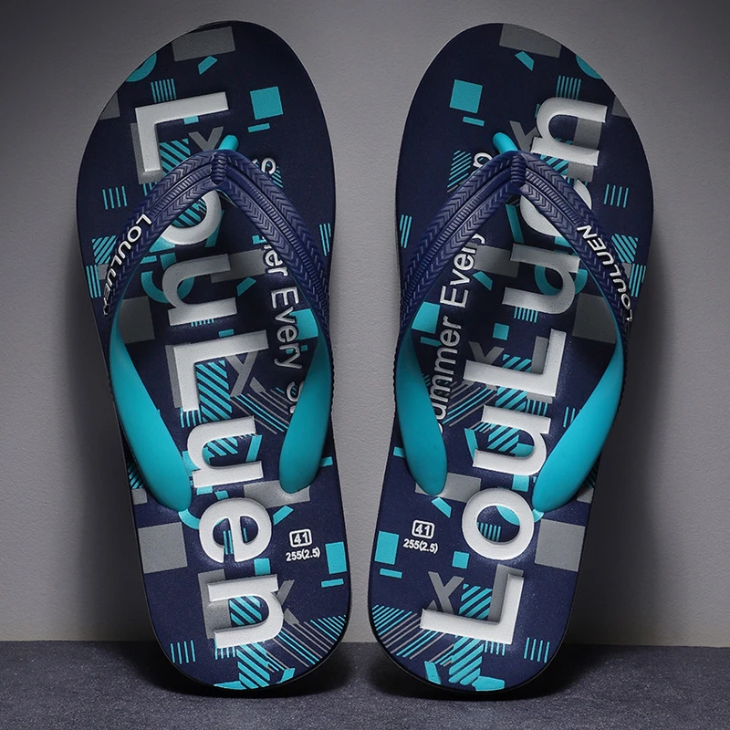 2025新款橡胶人字拖男外穿夏季休闲防滑男士夹脚拖鞋凉拖室外