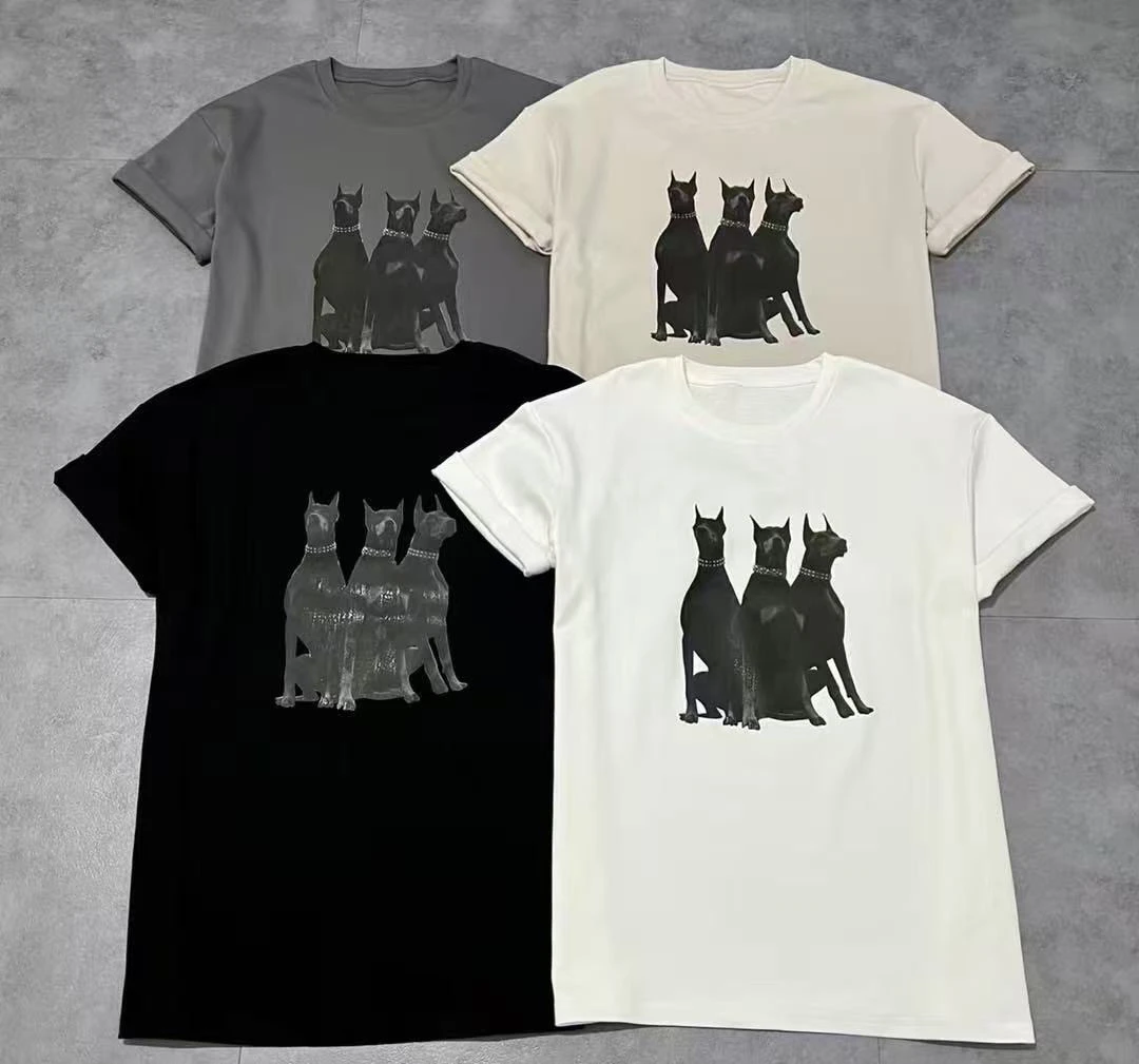 【特价不支持退换】潮流个性印花短袖中长款T恤2025春季女装上衣