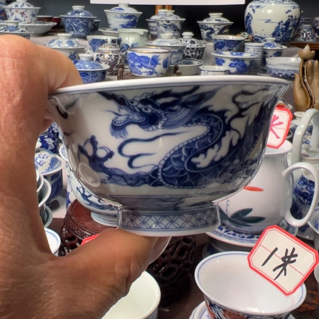 摆件景德镇青花瓷器