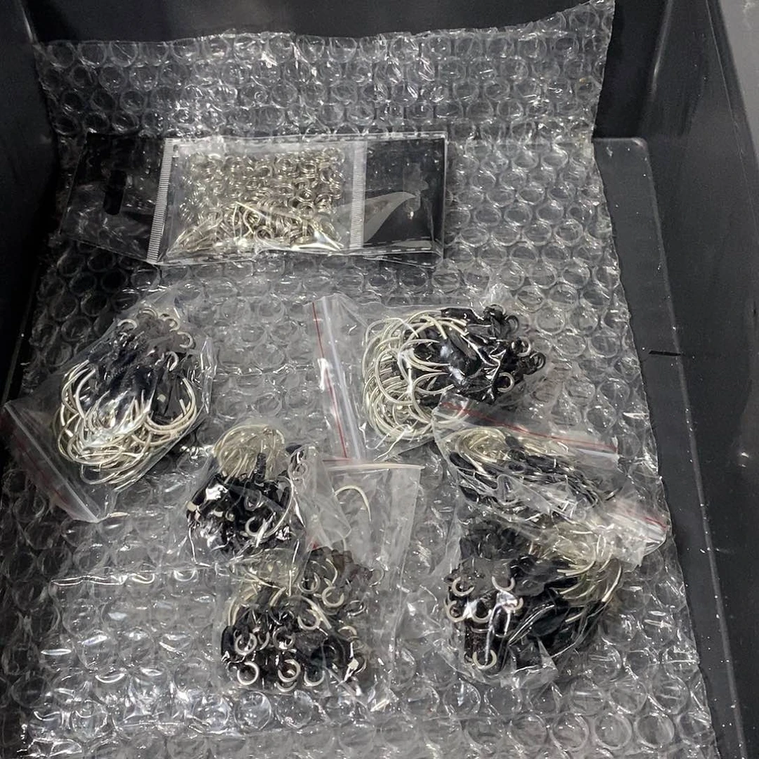 21号 1/0 双钩 60付 单钩60付