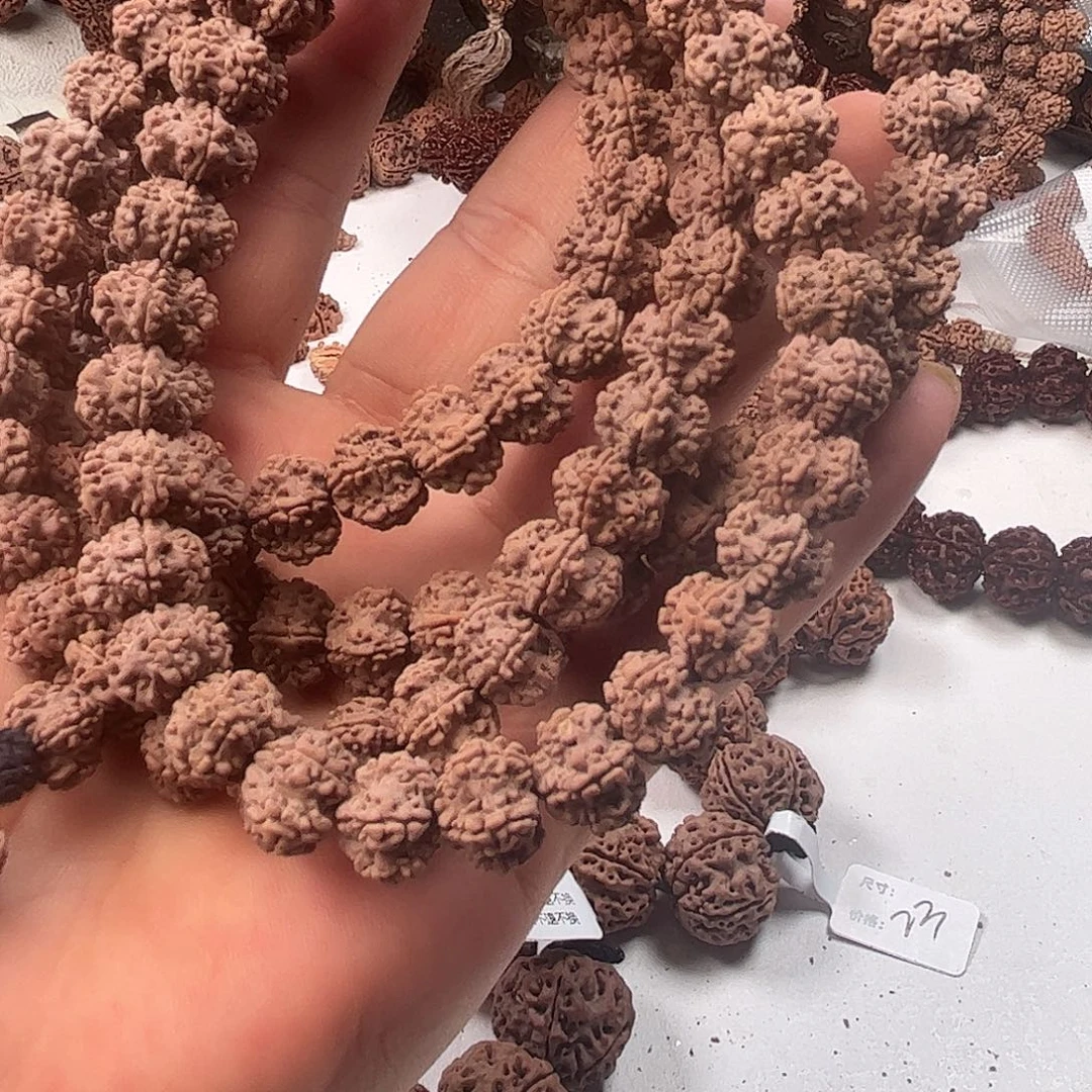 金刚菩提手串12龙骨梅花脖挂