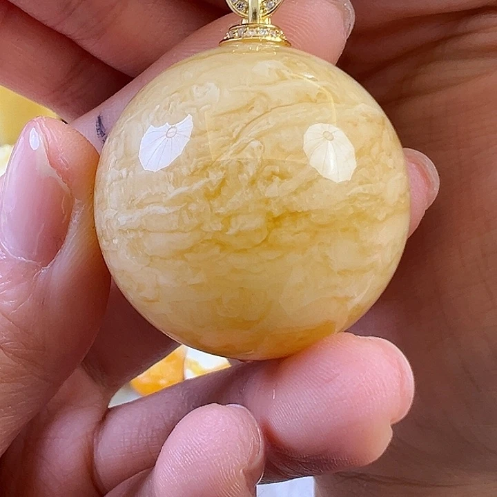 蜜蜡颈饰未镶嵌蜜蜡