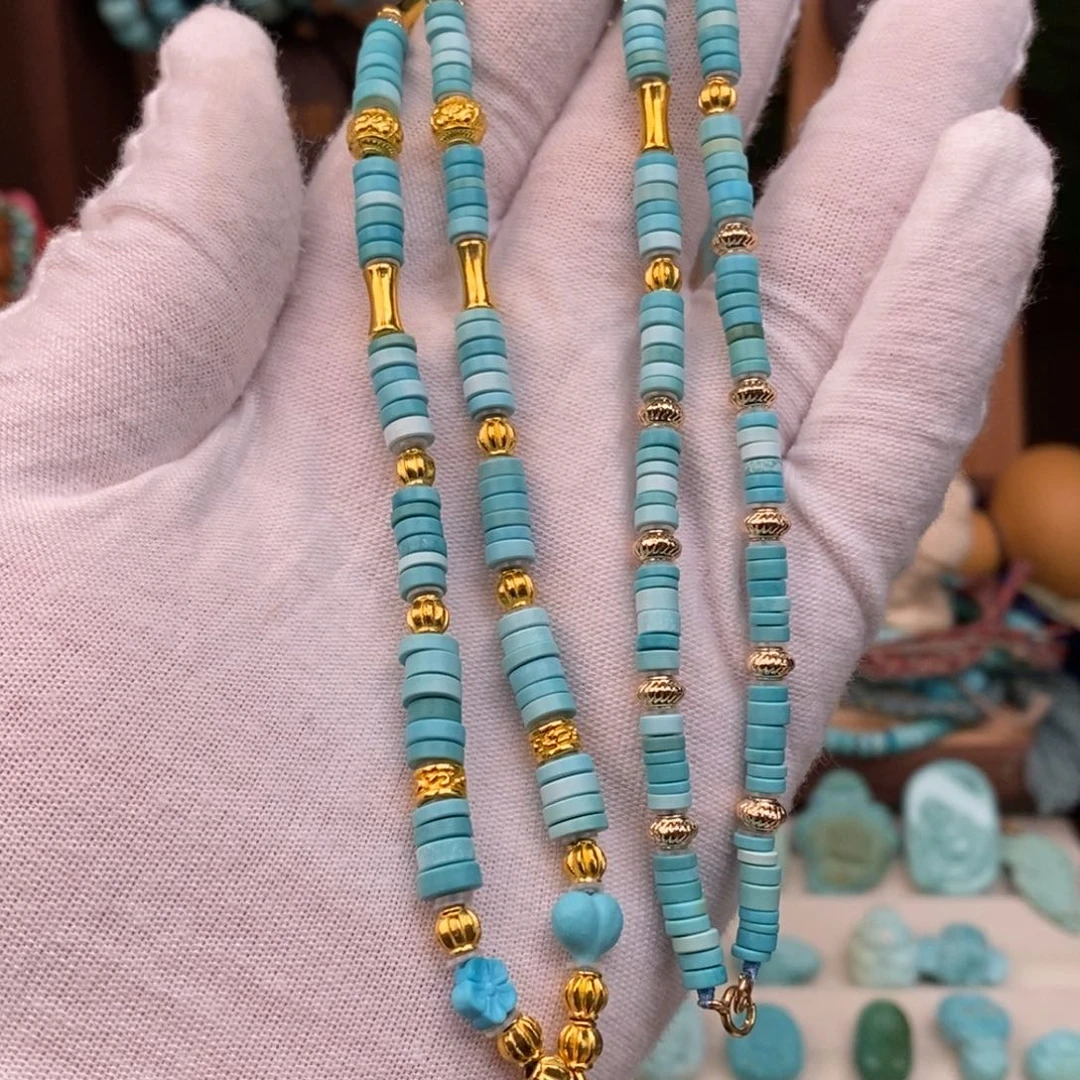 绿松石未镶嵌配饰