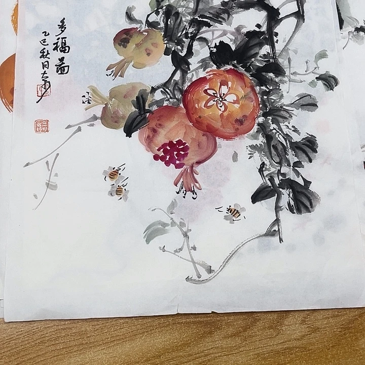 姜奇老师花鸟作品33×33