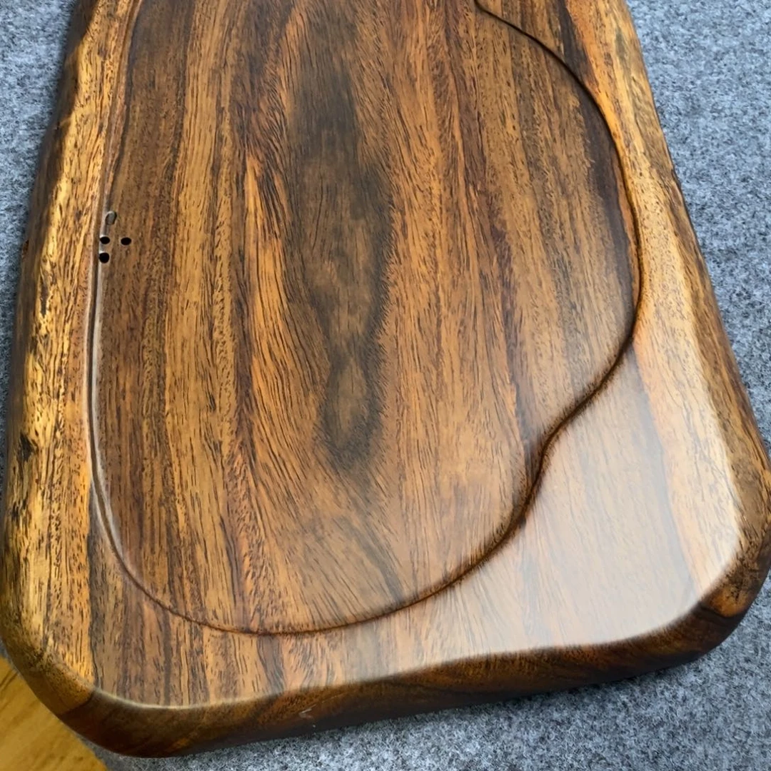 钰***光非洲黑檀木湿泡茶盘