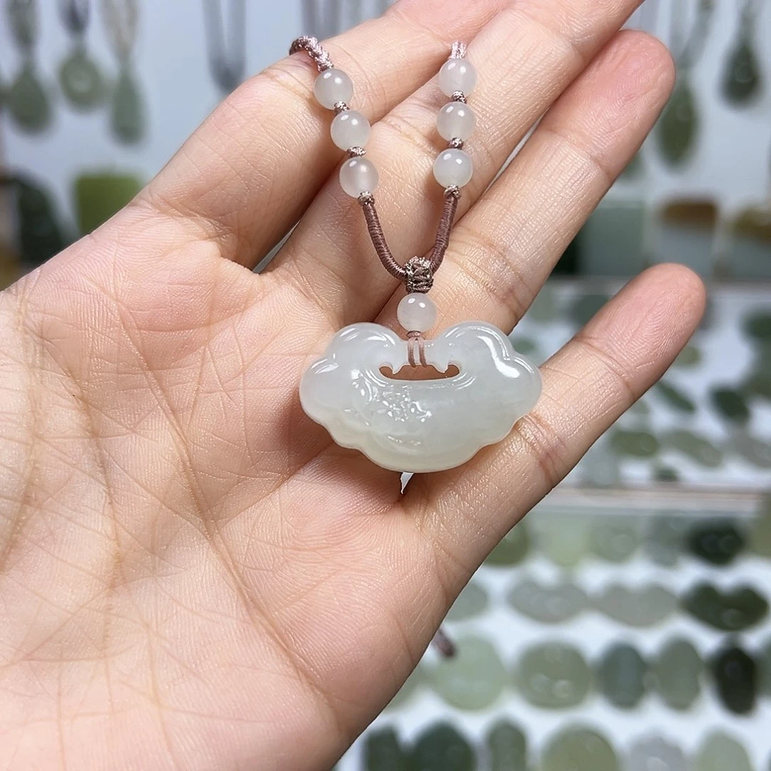 泡***泡颈饰未镶嵌和田玉