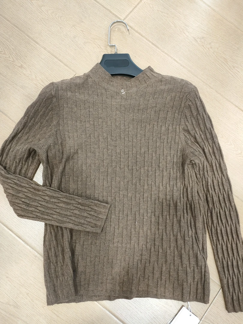 2024款半高领百搭打底针织衫长袖网红