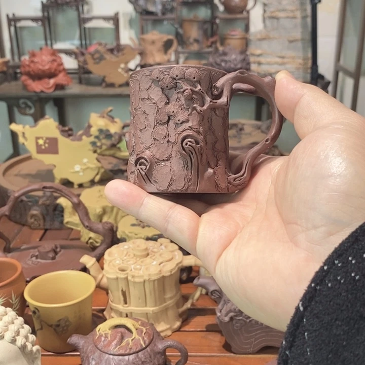 紫砂茶壶木****琦全手工制作