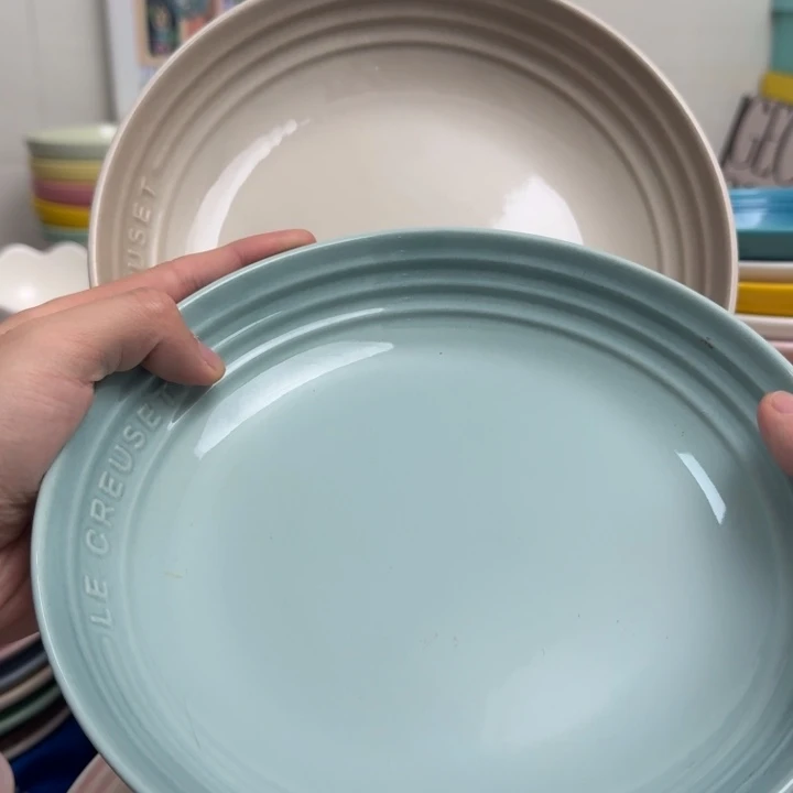 微瑕2个9英寸温哥华圆深盘