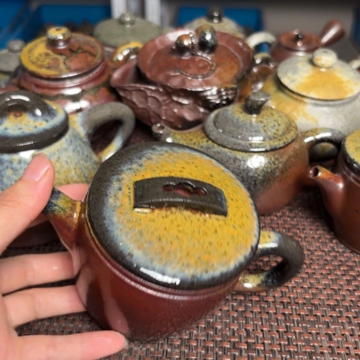 茶杯紫砂中汉瓦壶