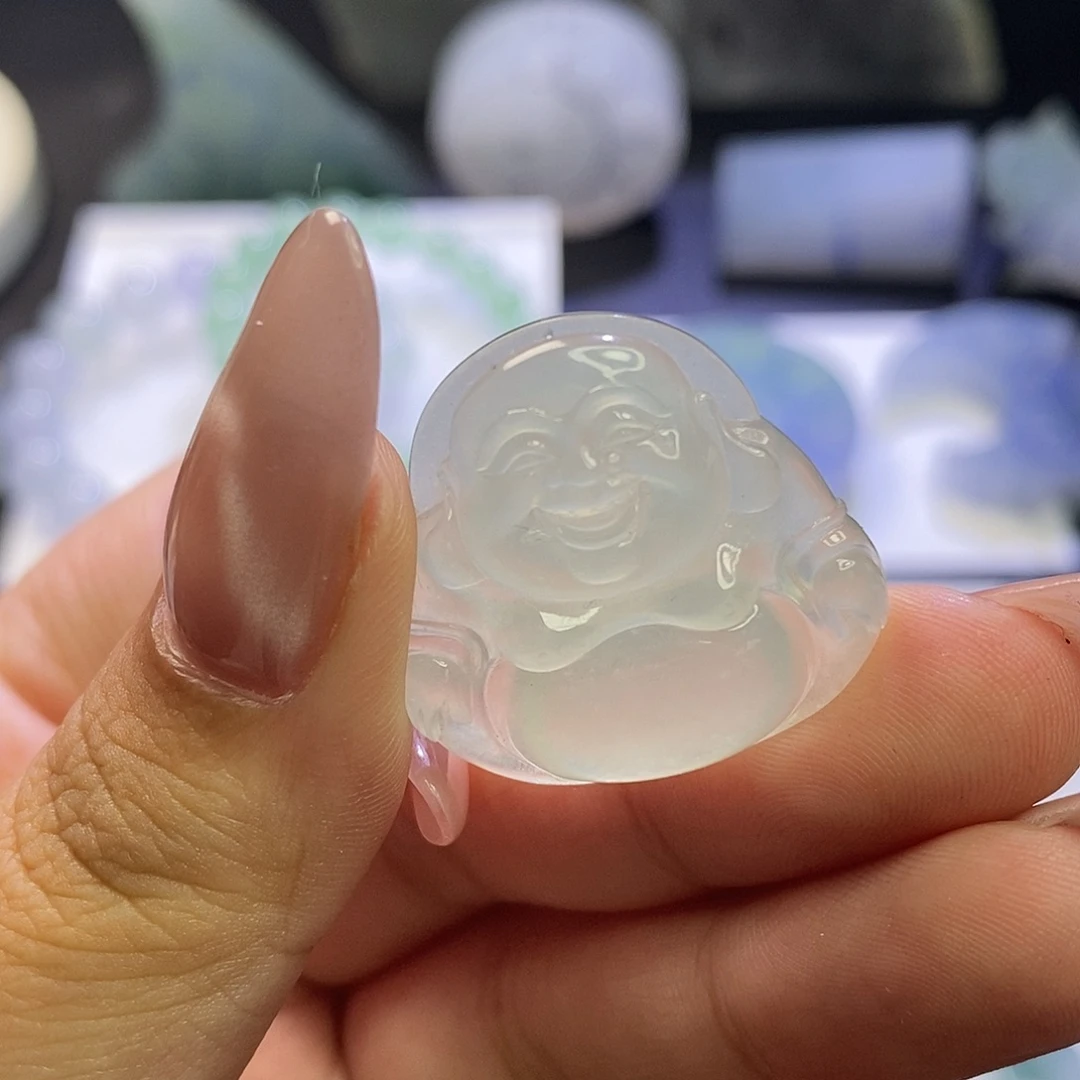 定制翡翠未镶嵌佛公