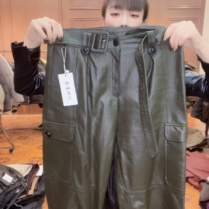 130……140斤皮长裤