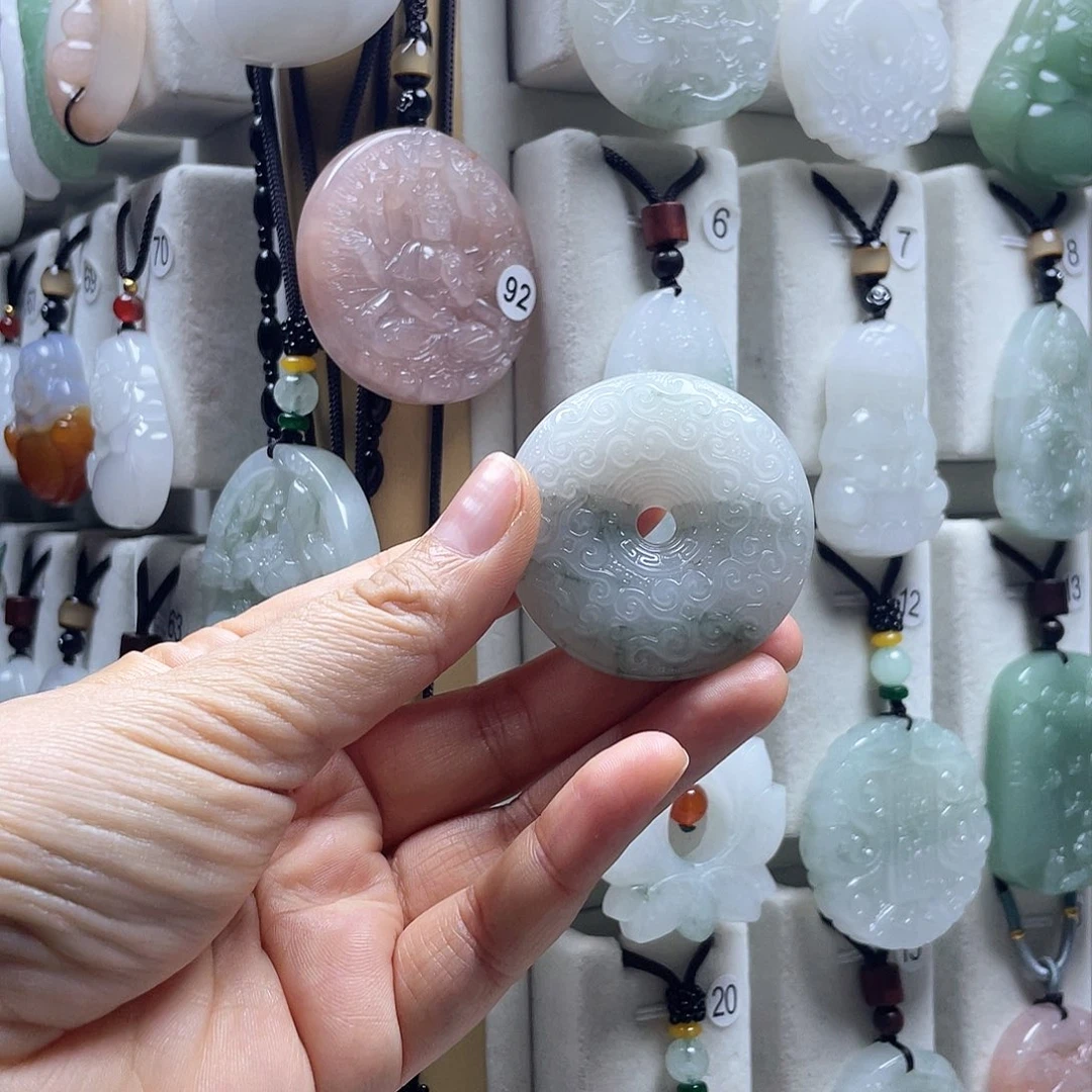 玛瑙/玉髓合金颈饰