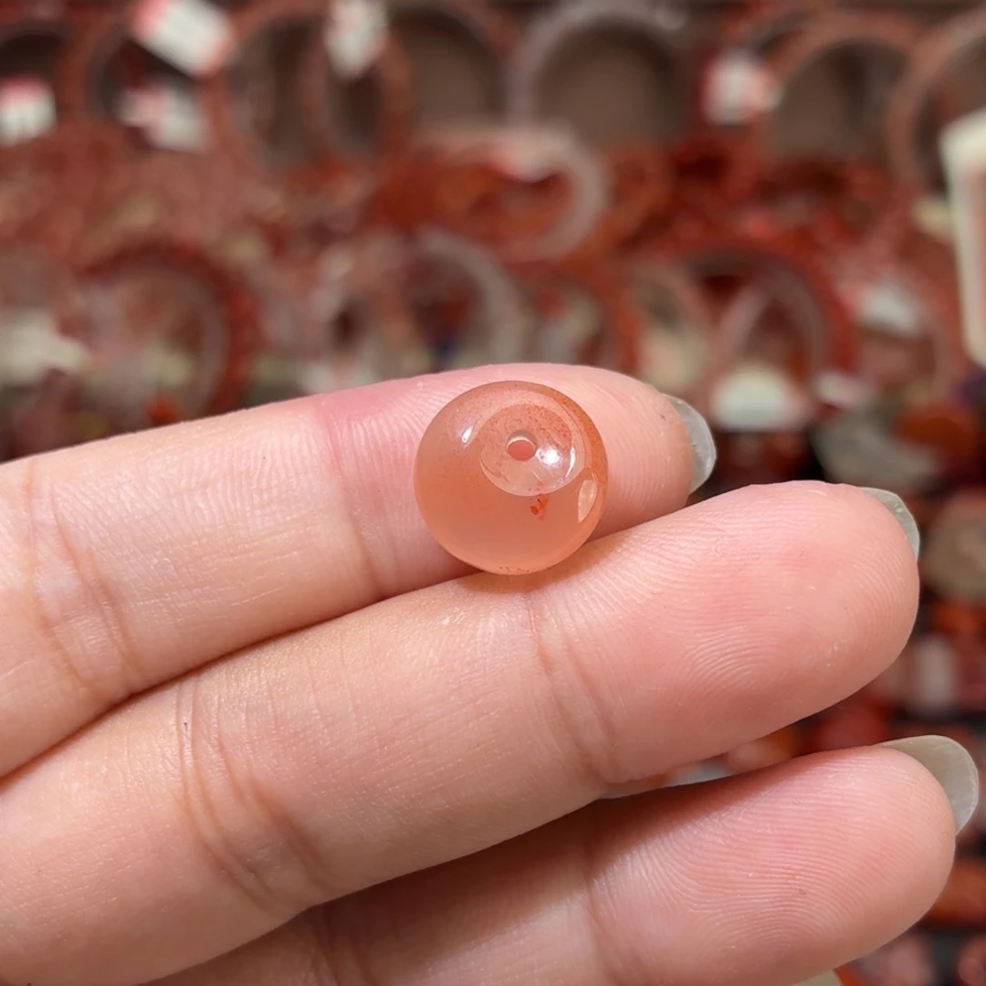 南红玛瑙未镶嵌颈饰公主扣