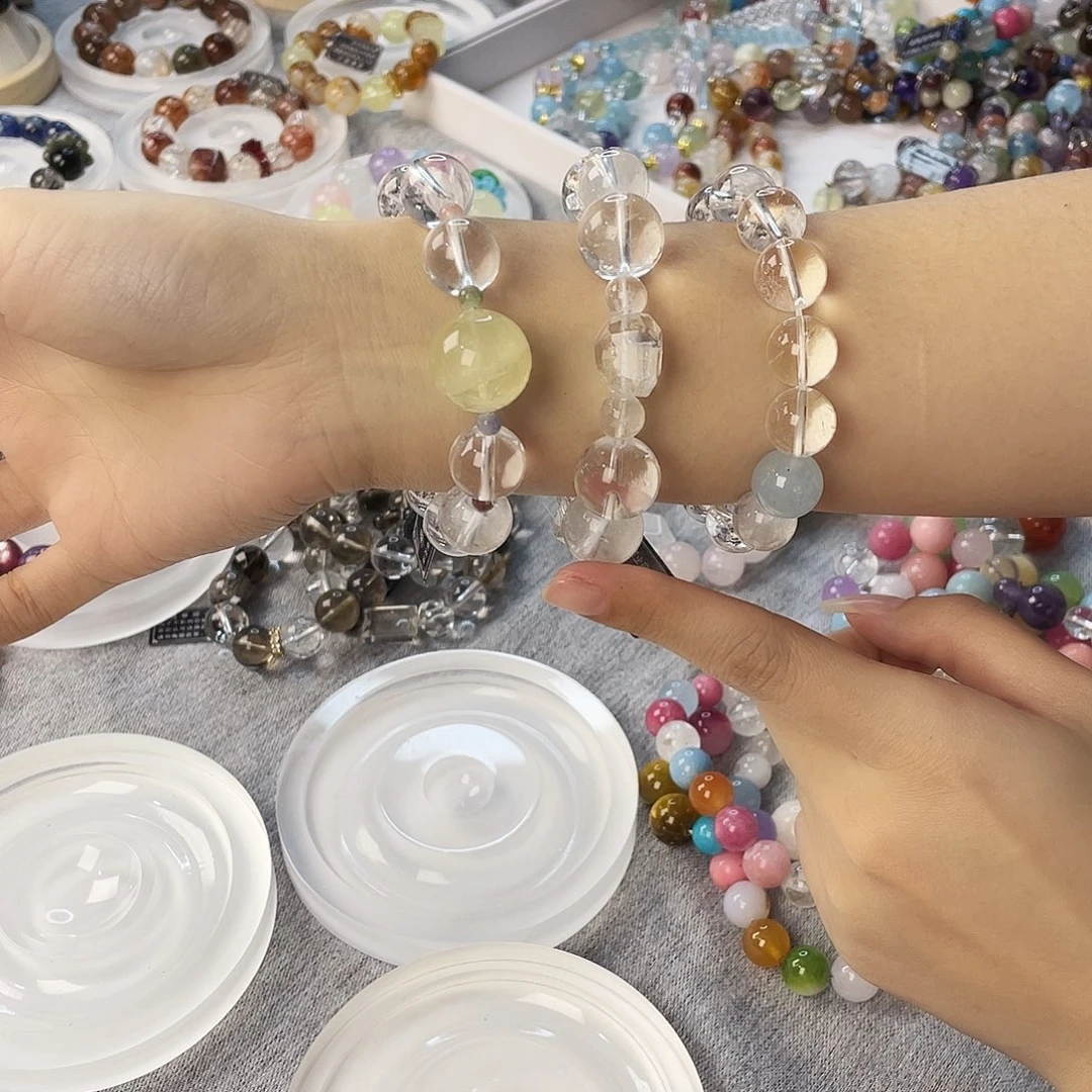 手链银S925镶嵌水晶