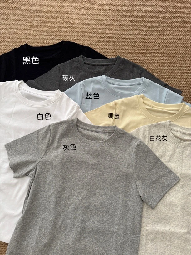 Wwan 手人一件高品质正肩显瘦短袖t女