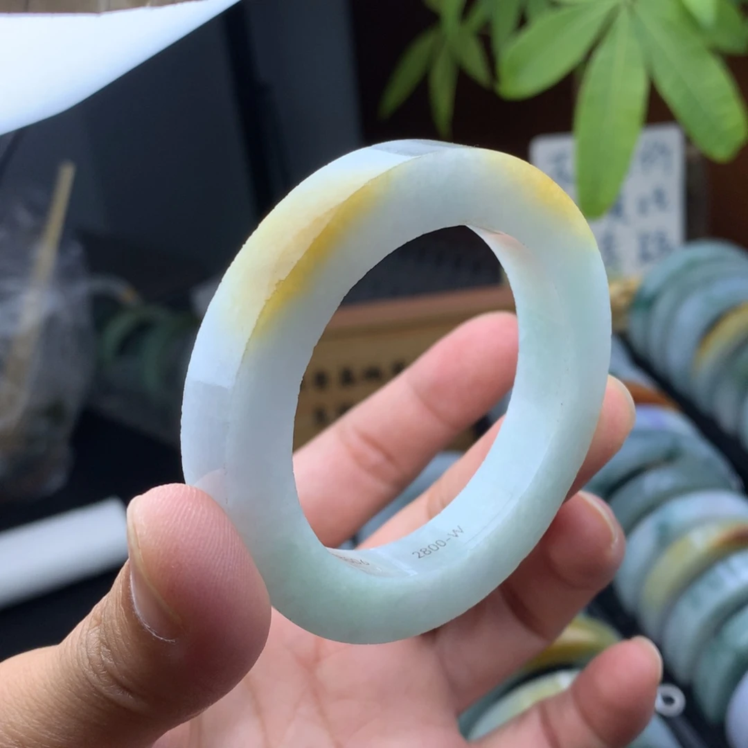 未镶嵌手镯定制翡翠定制手镯