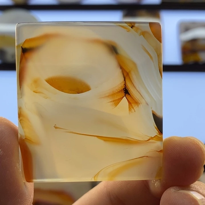 玛瑙/玉髓合金颈饰